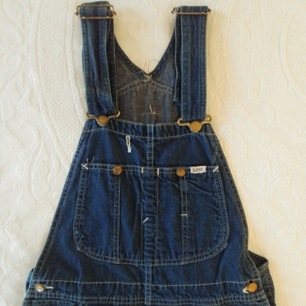 Vintage Lee Riveted Highback Overalls